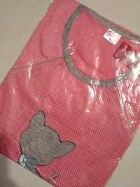 Koszula L 40 ciążowa nocna piżama do karmienia odpinana rozpinana nocn