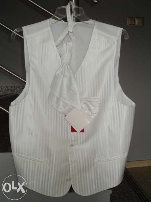 Nowa kamizelka biała L/XL