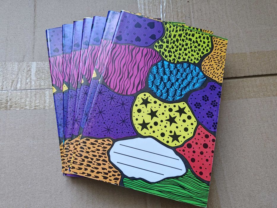 Zeszyt szkolny różne wzory zeszyty lata 90 -te PRL