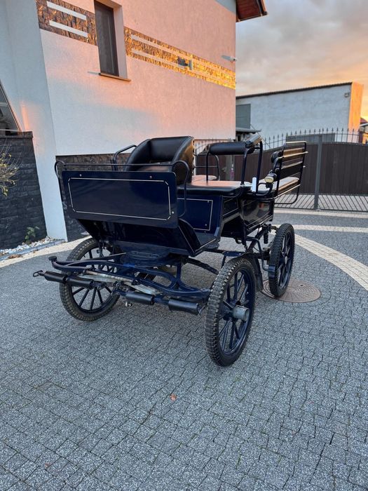 Bryczka Konna Wagonetka Powóz Treningowa