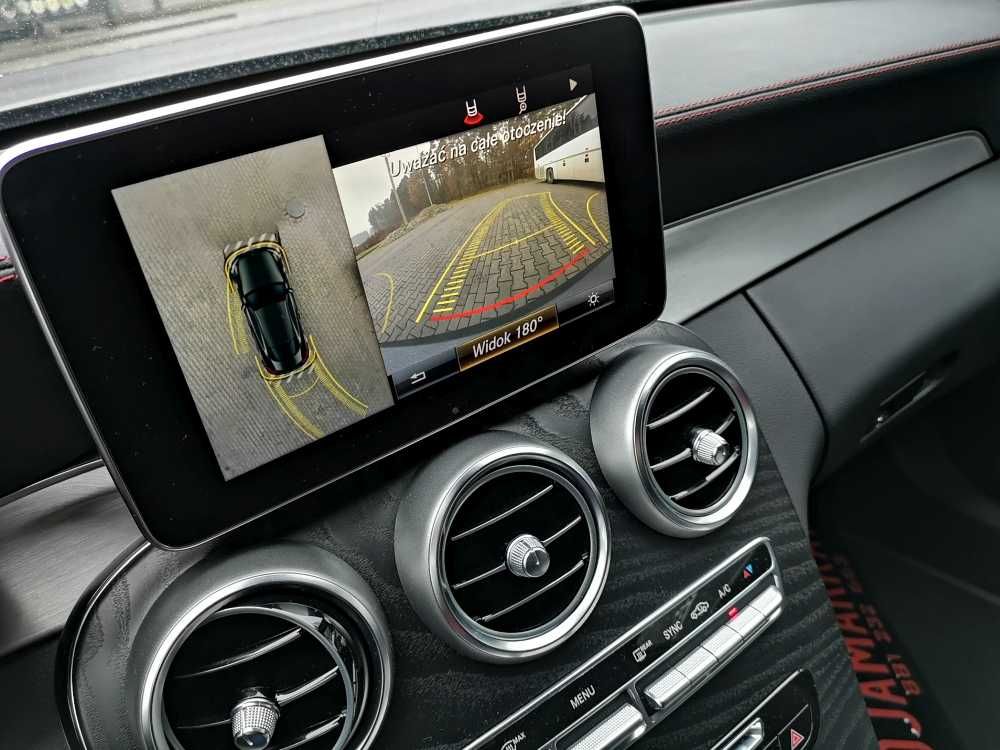 Carplay mercedes google maps iphone android auto na Fabrycznym ekranie