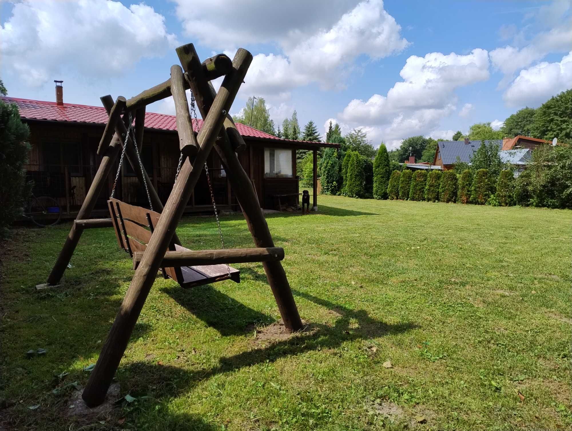 Domek nad jeziorem- Mazury- Linia Brzegowa, Prywatny Pomost