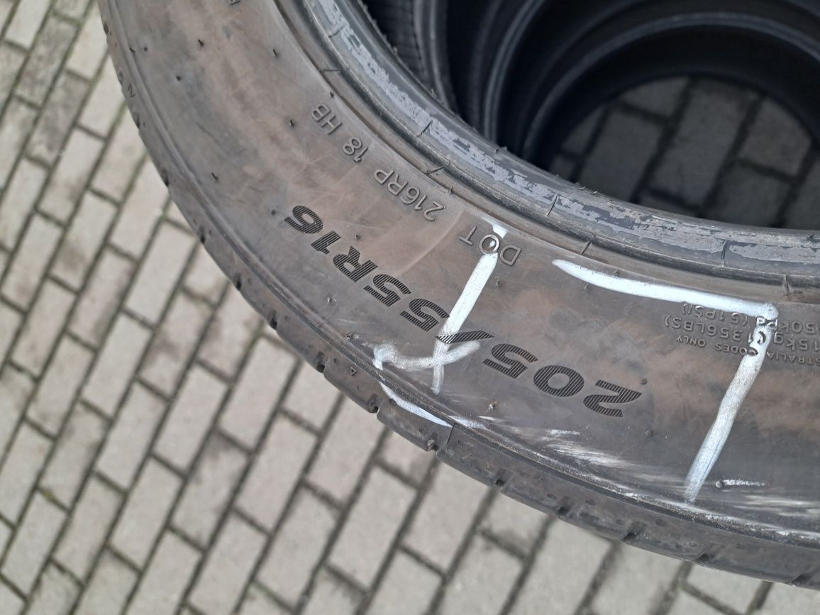 OKAZJA Sprzedam Opony letnie Hankook 205/55/16 Jak Nowe