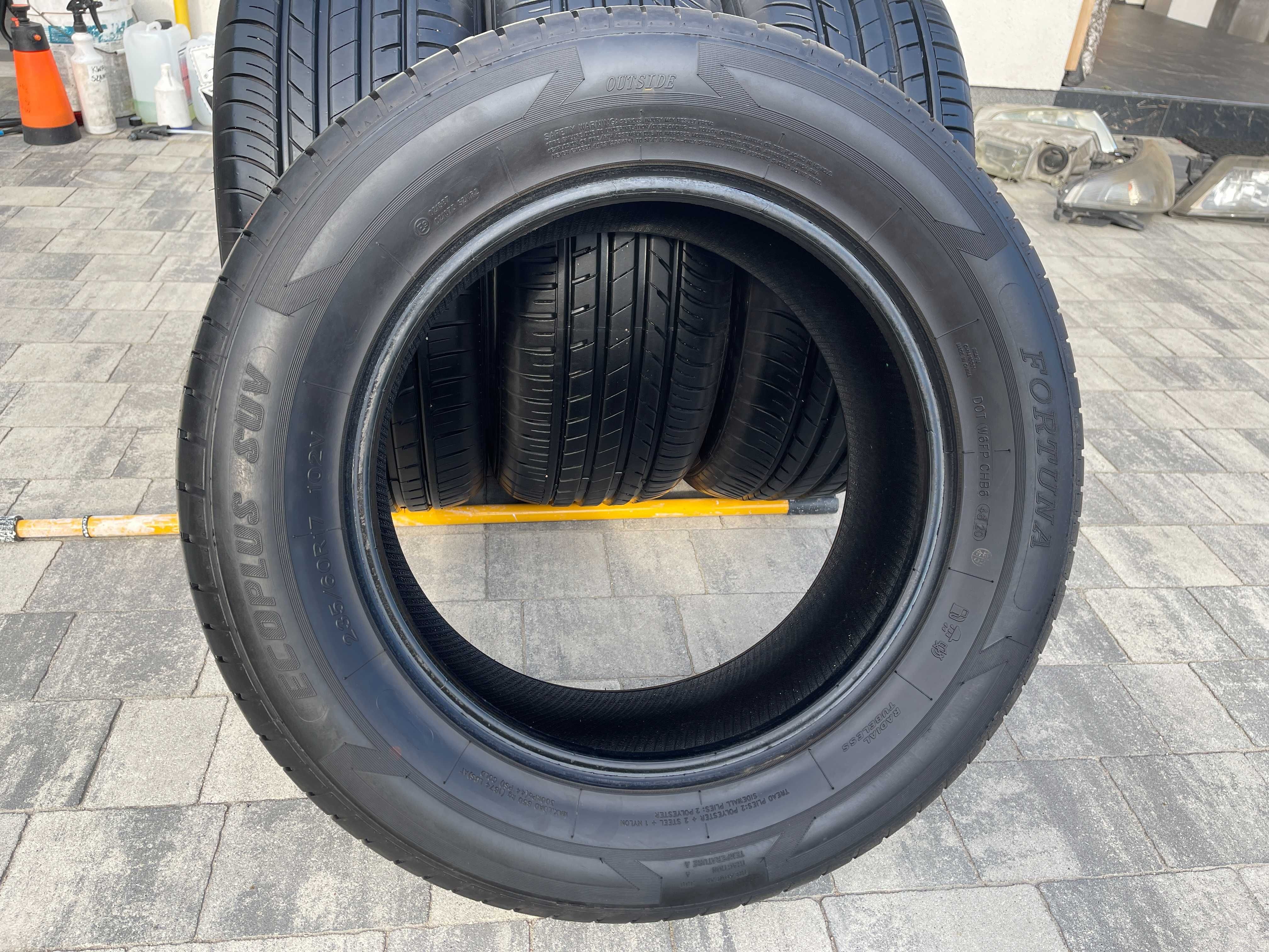 Opony letnie JAK NOWE 235/50 R17 Fortuna ECOPLUS