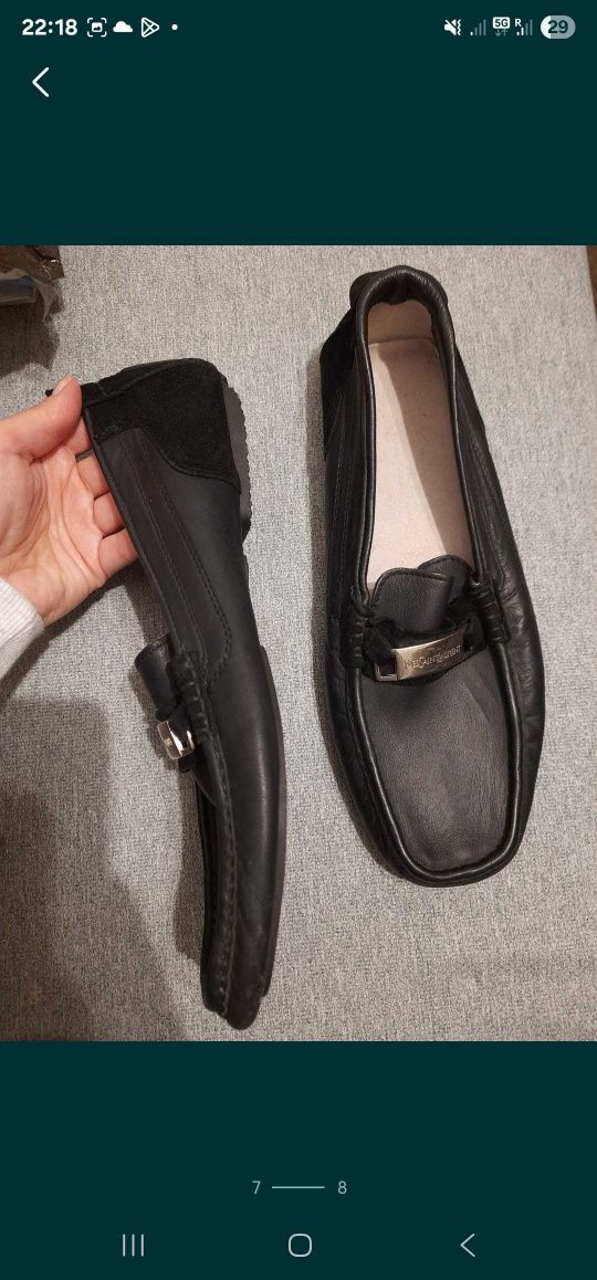 Лофери чоловічі  оригінальні Yves Saint Laurent 42 р