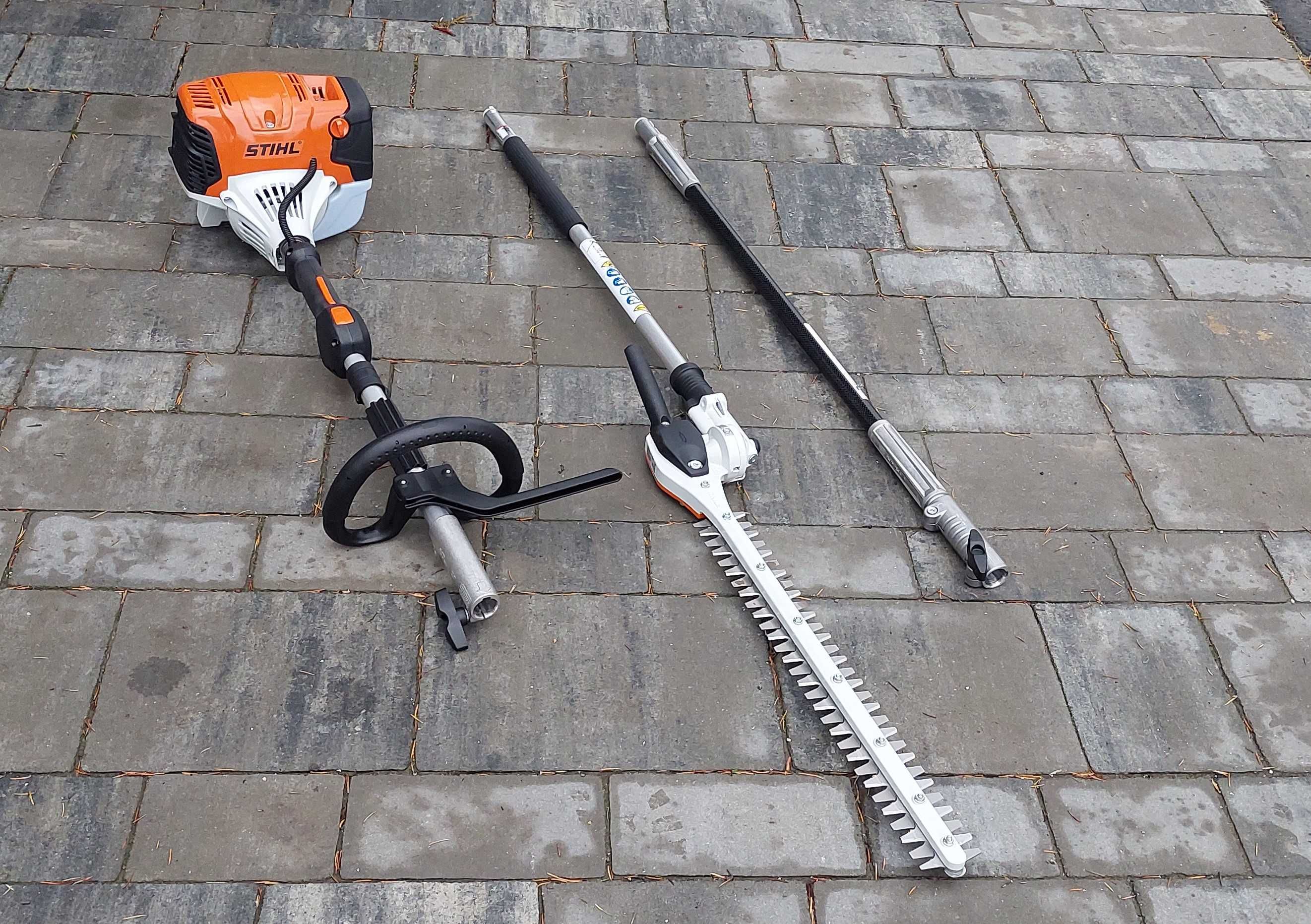 STIHL PRO KM131R nożyce spalinowe do żywopłotu na wysięgniku wynajem