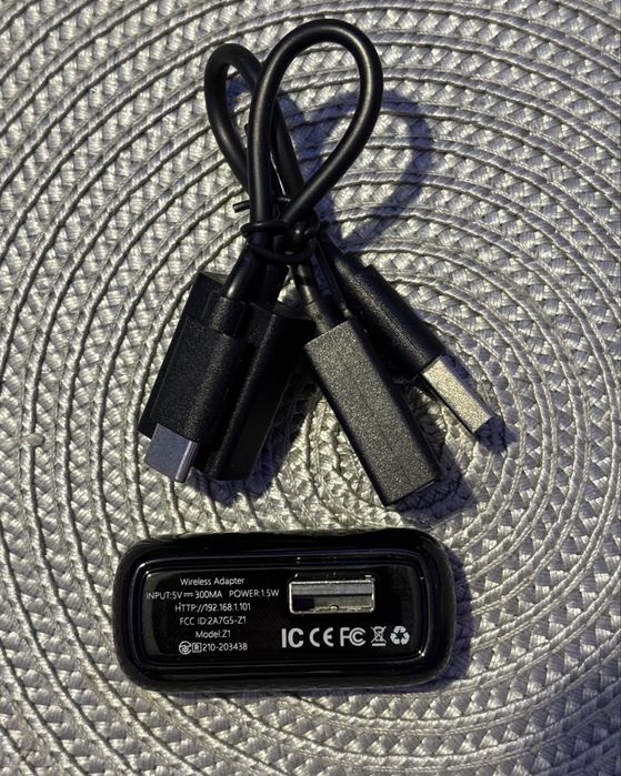 Wireless adapter CarPlay Android Auto