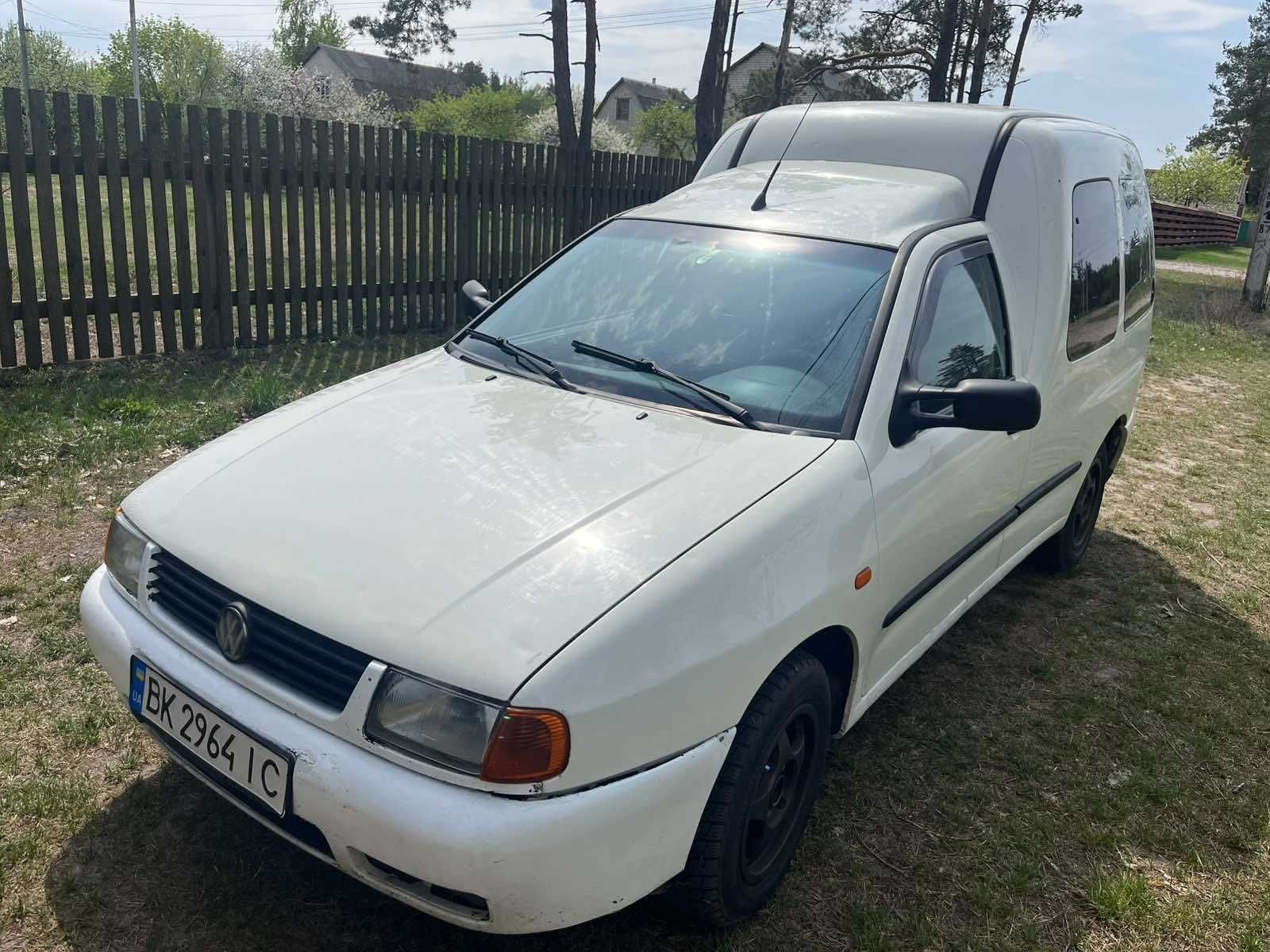 Фольцваген кадді 1.4 газ/бензин.2003 р.