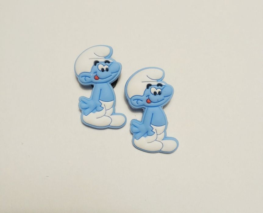 Pins dos Smurfs para crocs ou pulseiras