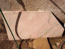 Pedra mármore rosa