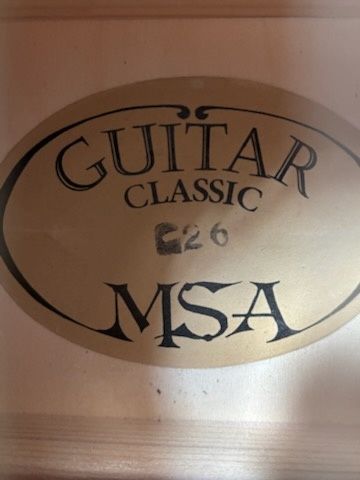 Gitara Classic MSA