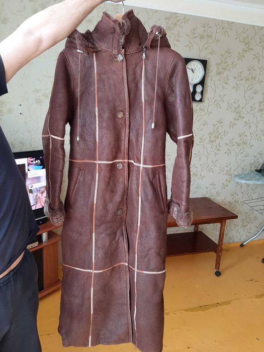 Новая натуральная женская дубленка