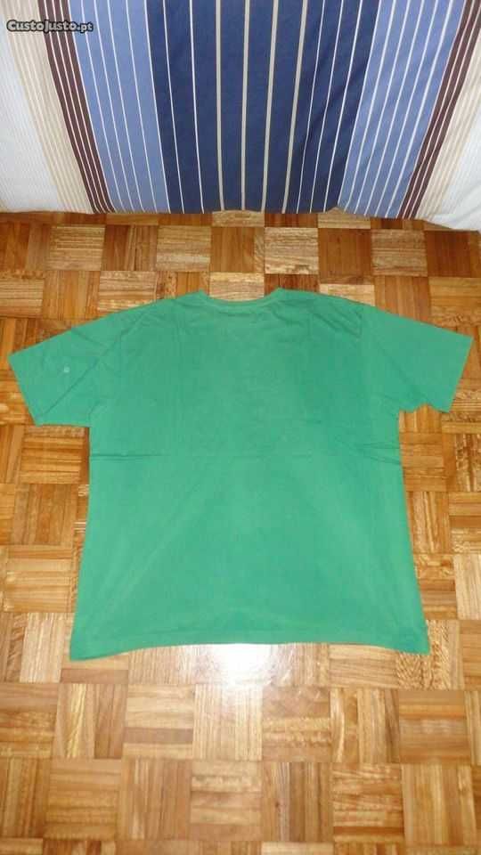 T-shirt de homem verde Cedarwood State