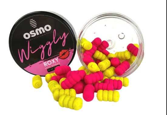 Zestaw Osmo Wiggly mini Robak ROXY, JAN-USH, Mamba wafters 12 x 6mm