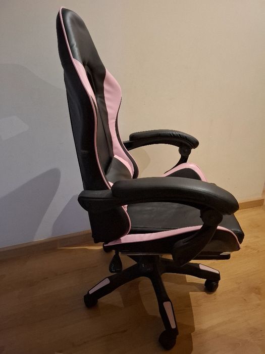 Cadeira gamer rosa