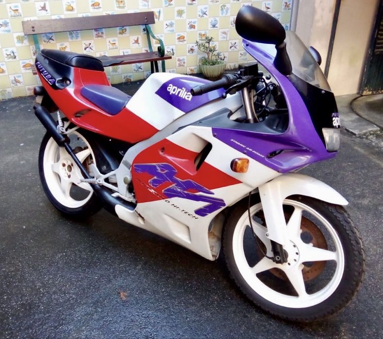 Aprilia AF1 Futura 50cm3 - caixa 6 velocidades - 1992