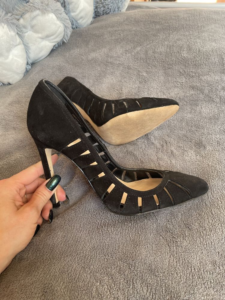 Buty damskie zamszowe Zara 37