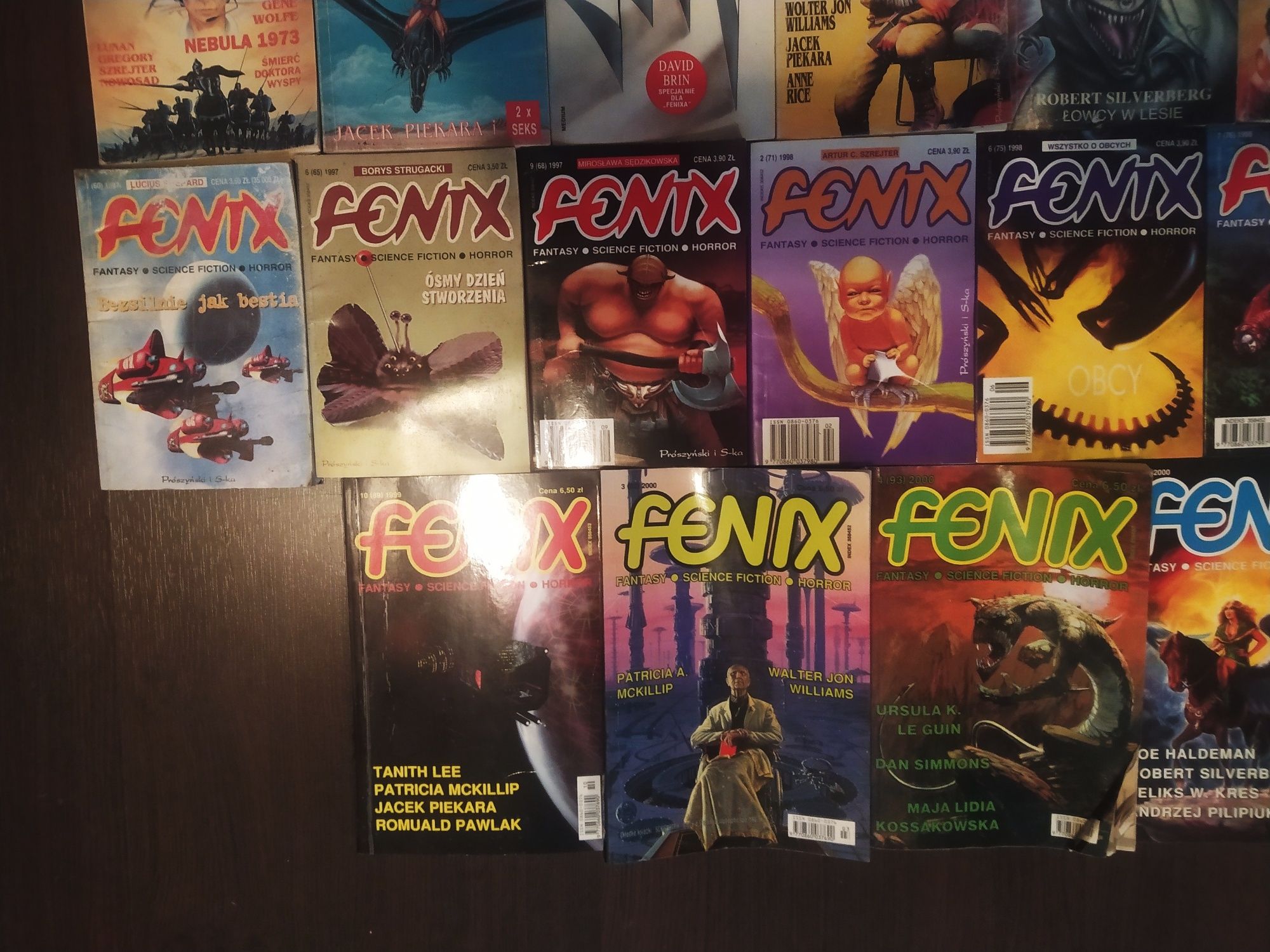 Fenix Fantastyka Horror Sci Fi Czasopismo Zeszyty Lata 90