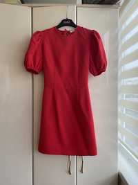 Червоне міні-плаття з відкритою спиною One by One, XS