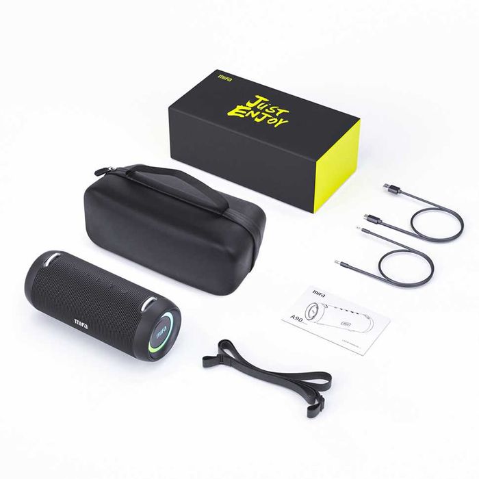 Потужна колонка Mifa A90 60W Bluetooth 5.0 IPX8 RGB Black Anker