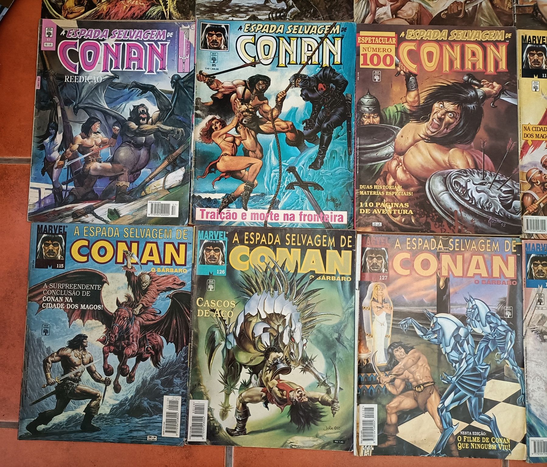 36 Livros Conan, várias coleções diferentes