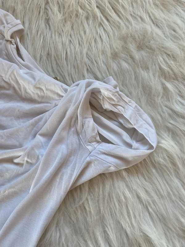Biała koszulka t-shirt z cekinami Mermaid S/XS