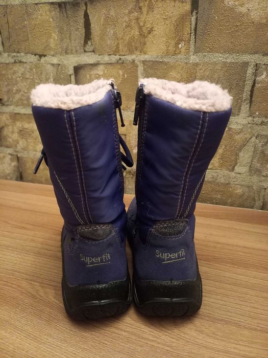 Сапожки, ботинки superfit зимние на девочку размер 26.