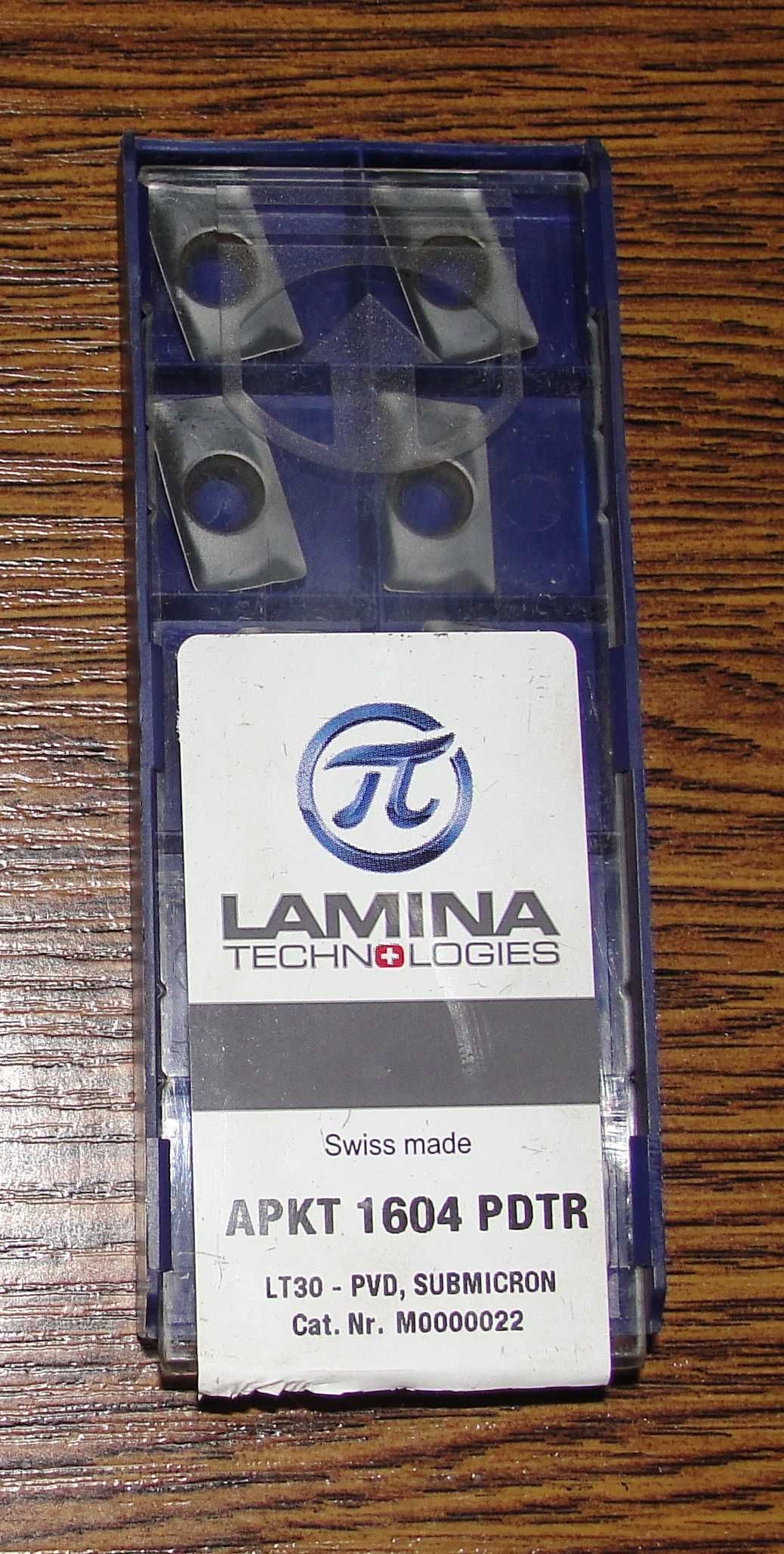 Płytka APKT 1604 PDTR LT30 - Lamina