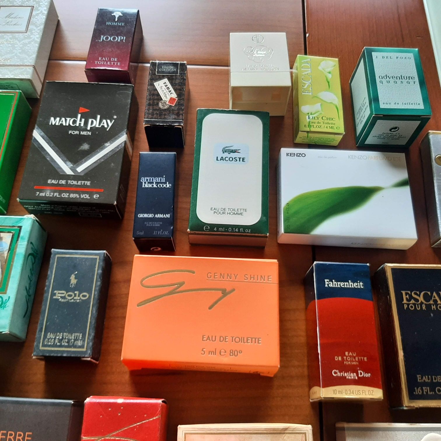 Miniaturas de Perfumes Antigos