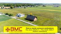 Myślina - dom do wykończenia z dużą działką