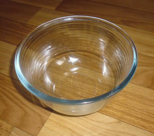 Салатник из жаропрочного стекла, посуда для микроволновки