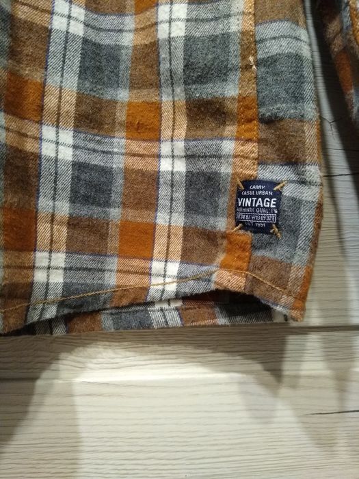 Koszula męska w kratę Carry L