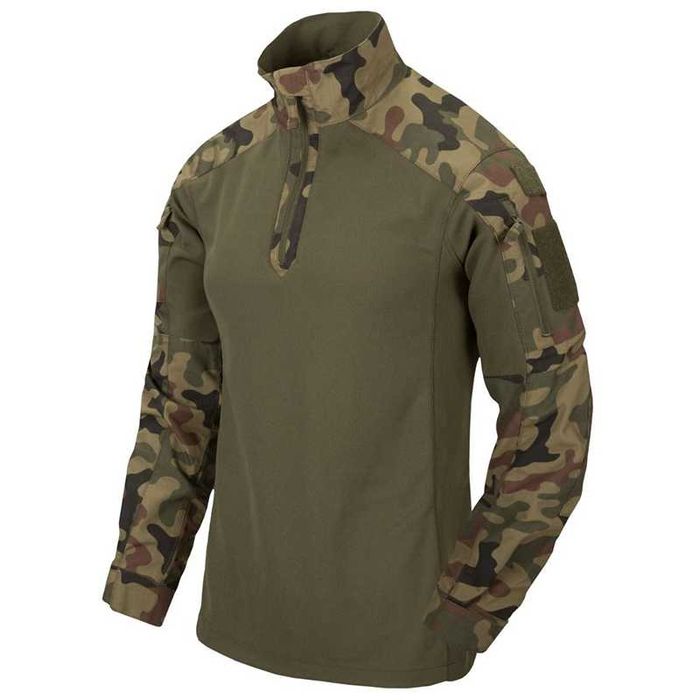 Bluza Helikon MCDU Combat Shirt® - NyCo Ripstop -PL Woodland/WZ93 r.XL