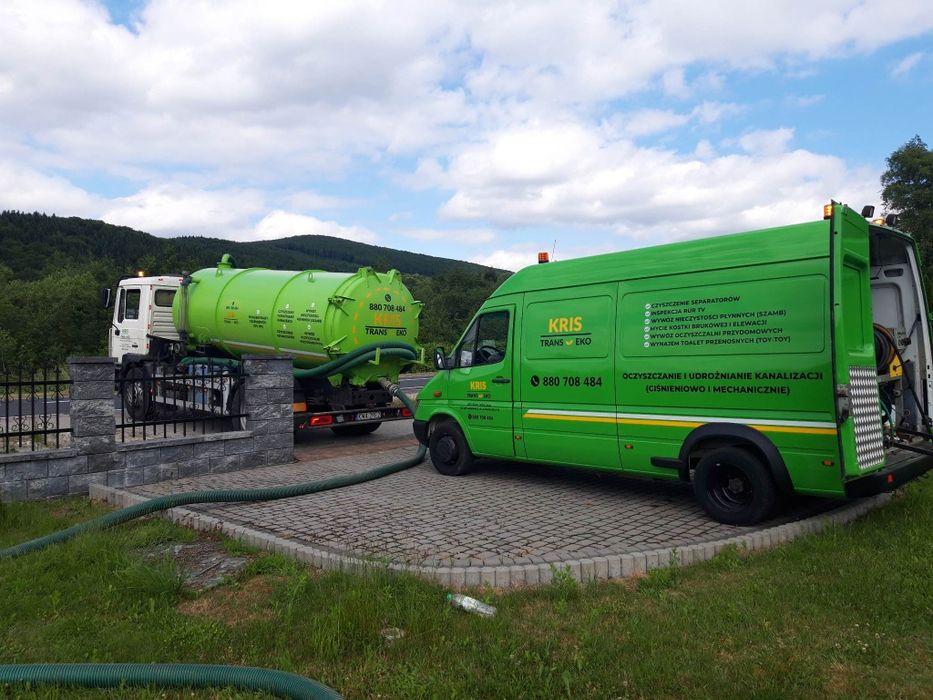 Usługi asenizacyjne wywoz szamb szamba oczyszczalnie