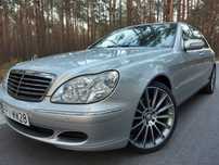 Mercedes-Benz Klasa S Pierwszy właściciel w Polsce niski przebieg 141000km benzyna 3.7 v6
