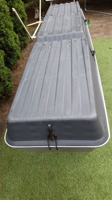 Box bagażnik dachowy Thule 250 bardzo mocny prawo lewo jeep bus kamper