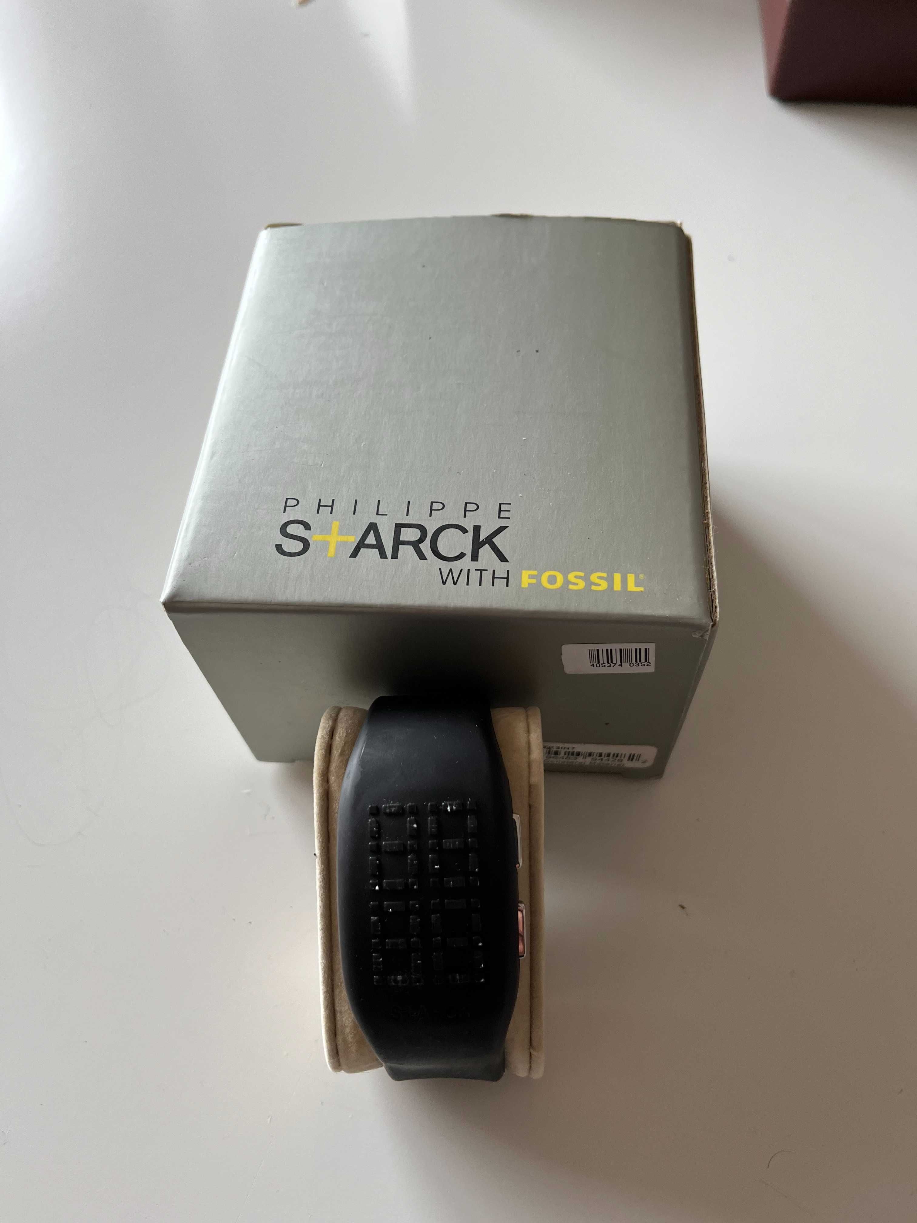 Philippe Starck with Fossil; LED digital watches