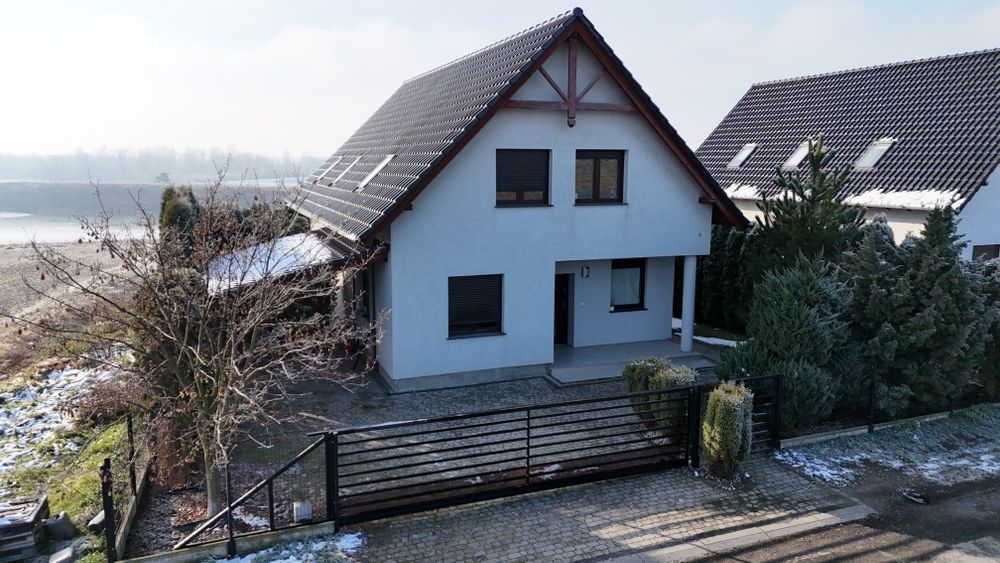 Nowoczesny dom z przepięknym widokiem na Odrę