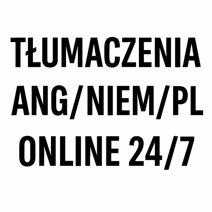 Tłumaczenia niemiecki / angielski – szybko, online, tanio