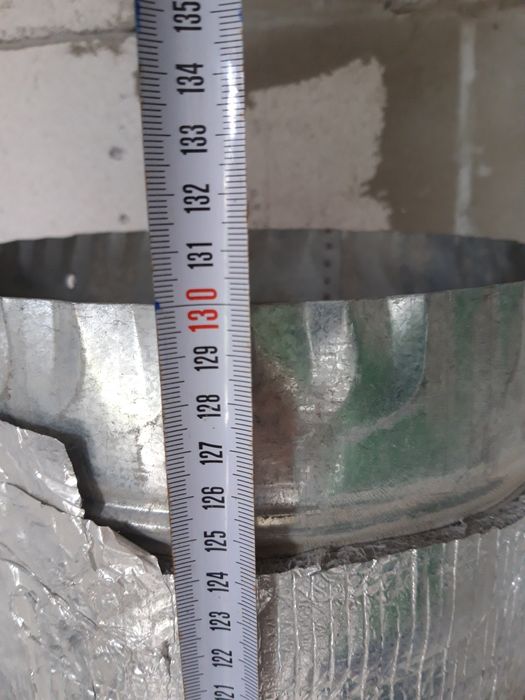 Продам цинкову трубу для витяжки б/у