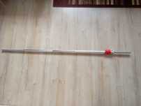 Gryf prosty gwintowany 180 cm,28mm plus zaciski szczękowe i gwintowane
