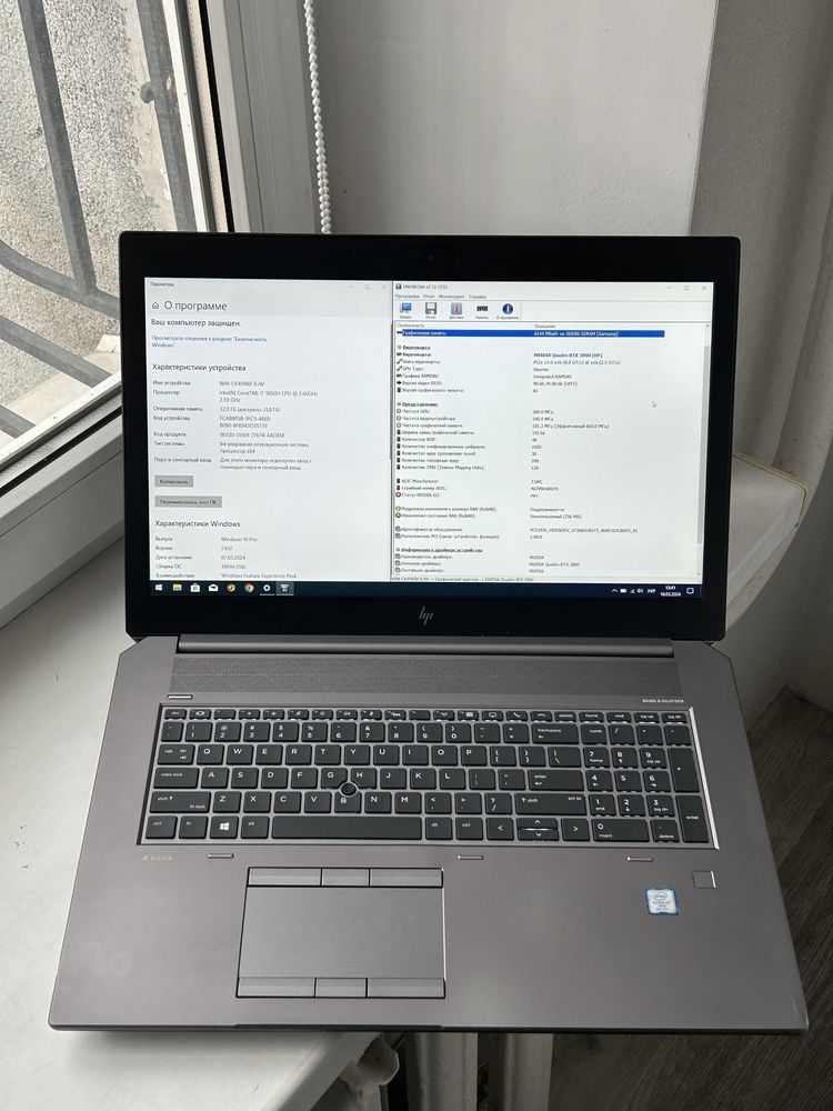 Звір HP Zbook 17 G6 i7-9850H / 16 DDR4 / 512Gb NVMe + RTX 3000 6Gb