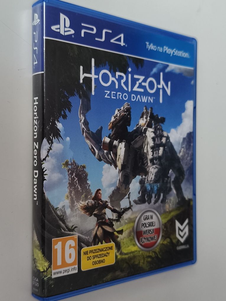 Gra Ps4 Horizon Zero Dawn PL gry PlayStation 4 UFC Mafia Crash Spyro