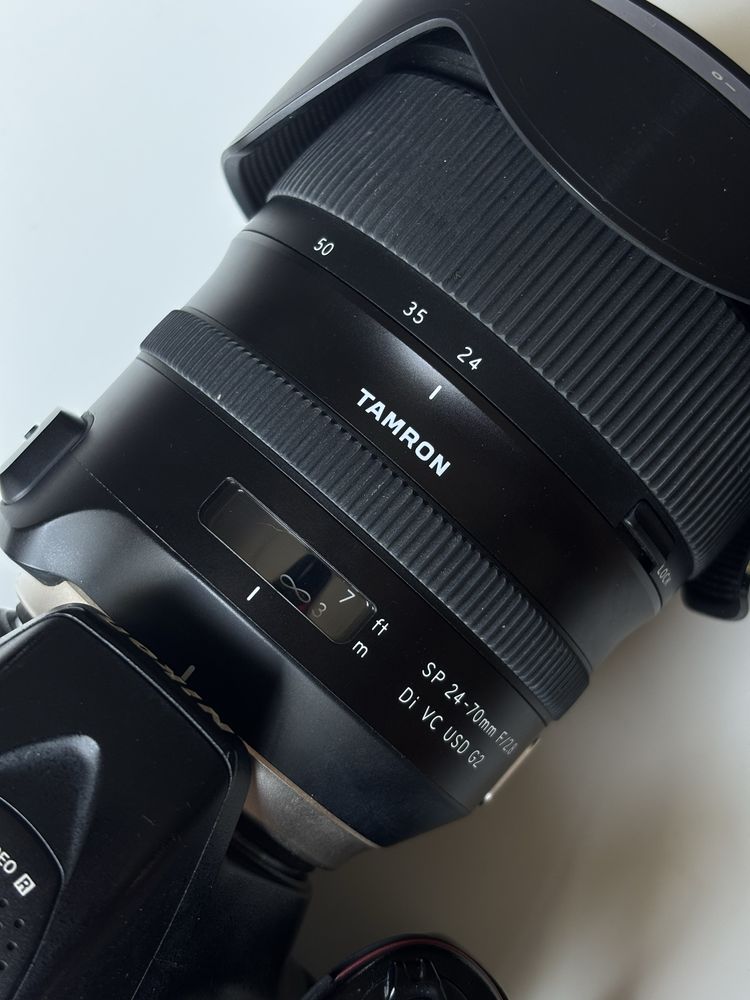 Обʼєктив Tamron 24-70 f2,8 для nikon