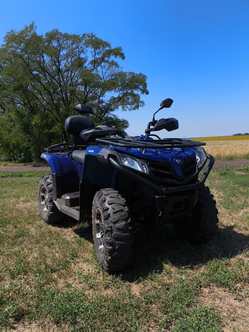 Квадроцикл CF Moto 450l 4х4 двухместный длинная база