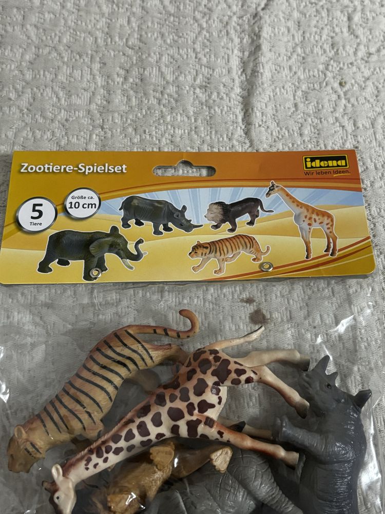 5 Figuras animais Zoológico Idena Novo