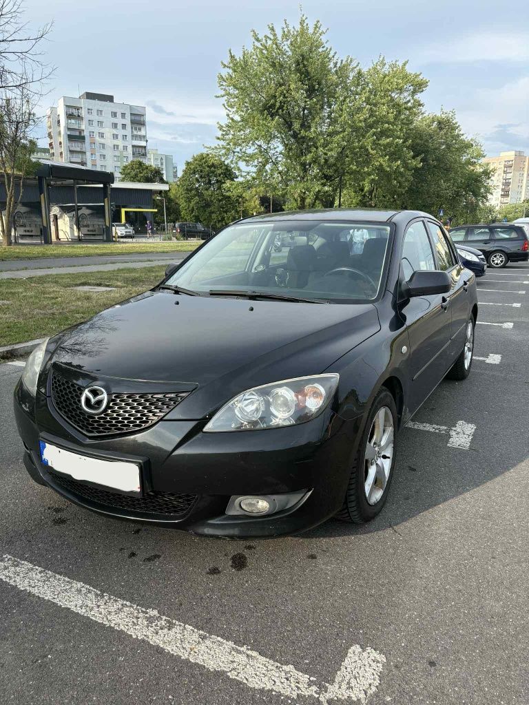 Mazda 3 • 2006 • 1.6 benzyna • Czarna • Manual