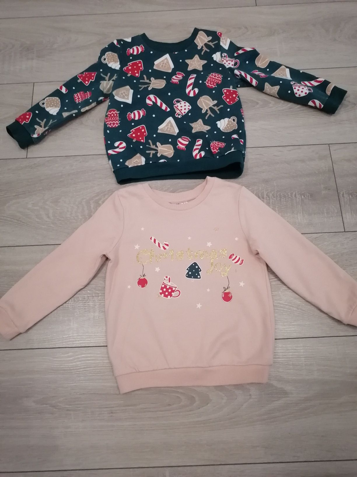 Bluzy 2szt rozmiar 92 święta Boże Narodzenie