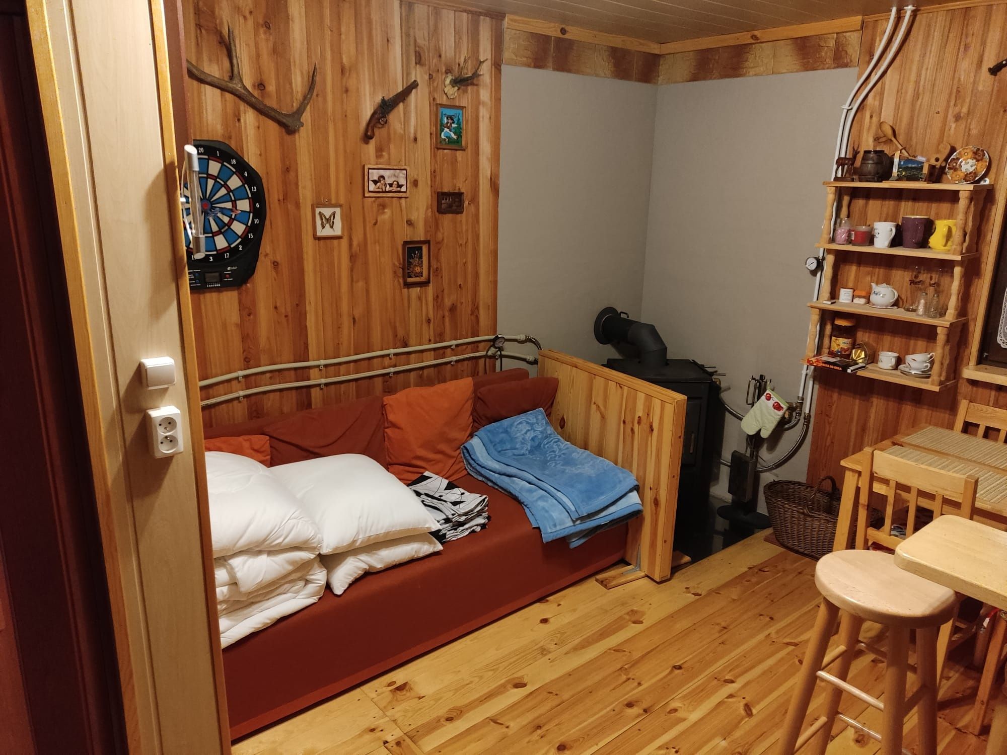 Domek drewniany do wynajęcia w Spalonej