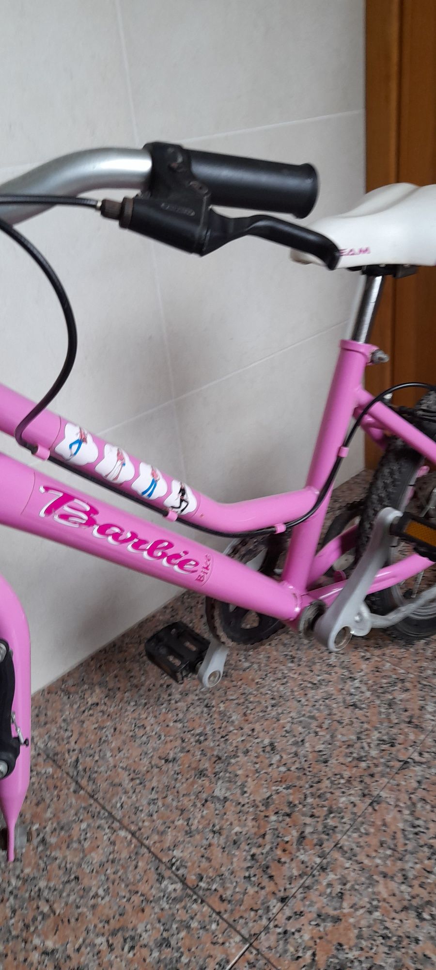 Bicicleta barbie roda 16